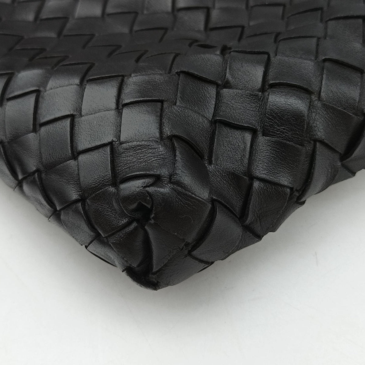 Pre-owned Bottega Veneta Intrecciato Brown lambskin  shoulderbag | stylenewstar
