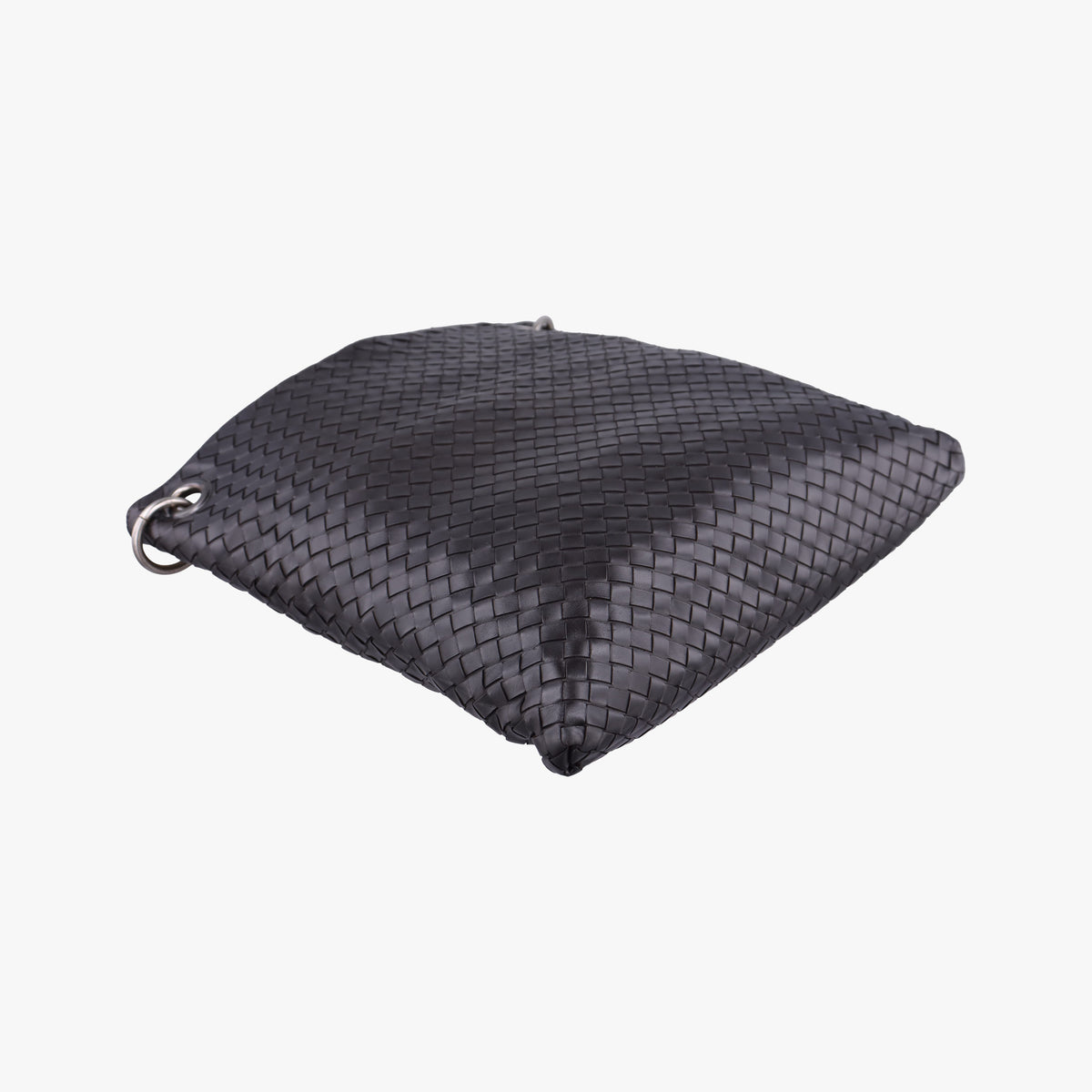 Pre-owned Bottega Veneta Intrecciato Brown lambskin  shoulderbag | stylenewstar