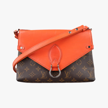 SAINT MICHEL Monogram/Brown x Orange Monogram Canvas×epi CA1137サンミシェル モノグラム/ブラウン x オレンジ モノグラムキャンバス×エピ CA1137