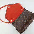 SAINT MICHEL Monogram/Brown x Orange Monogram Canvas×epi CA1137サンミシェル モノグラム/ブラウン x オレンジ モノグラムキャンバス×エピ CA1137