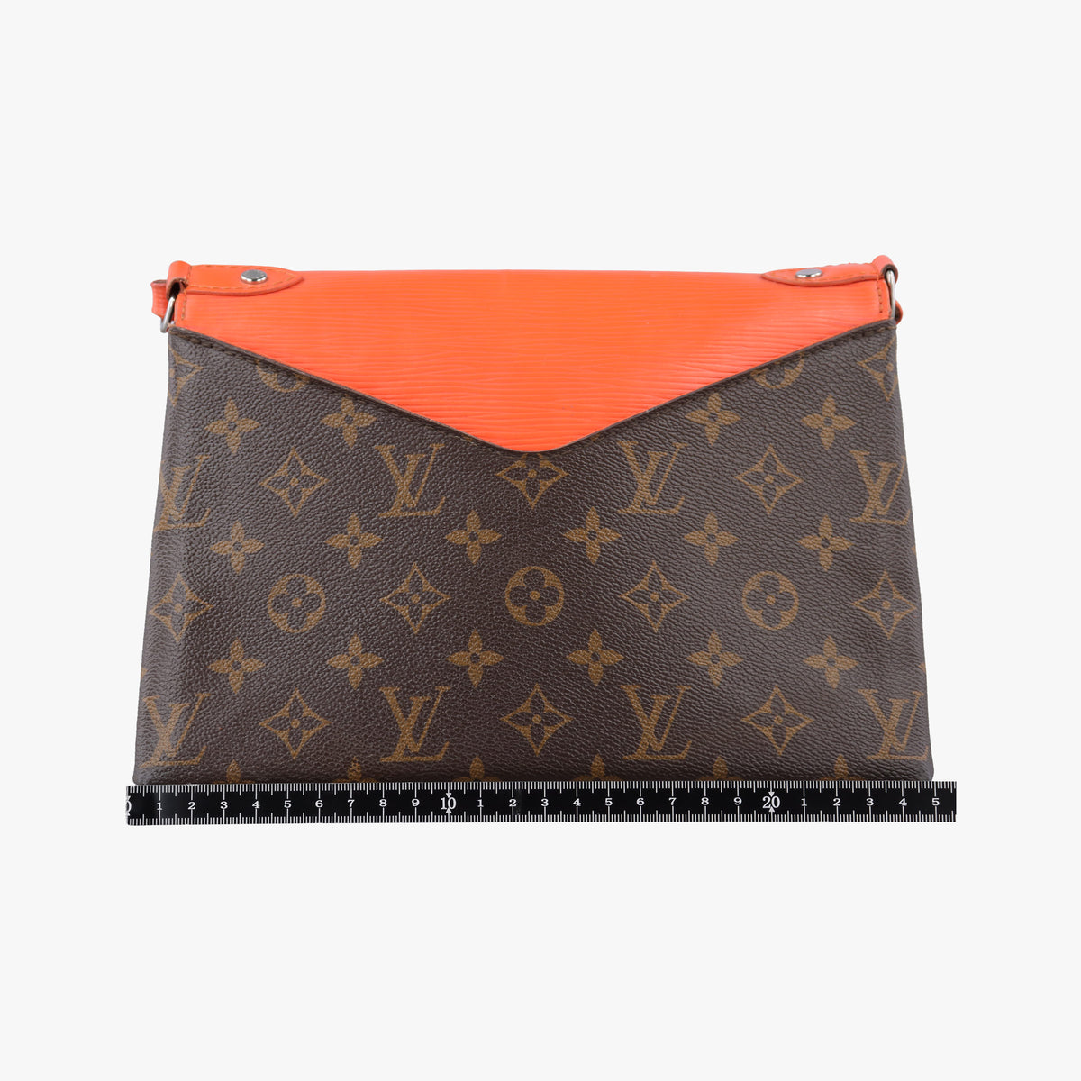 SAINT MICHEL Monogram/Brown x Orange Monogram Canvas×epi CA1137サンミシェル モノグラム/ブラウン x オレンジ モノグラムキャンバス×エピ CA1137