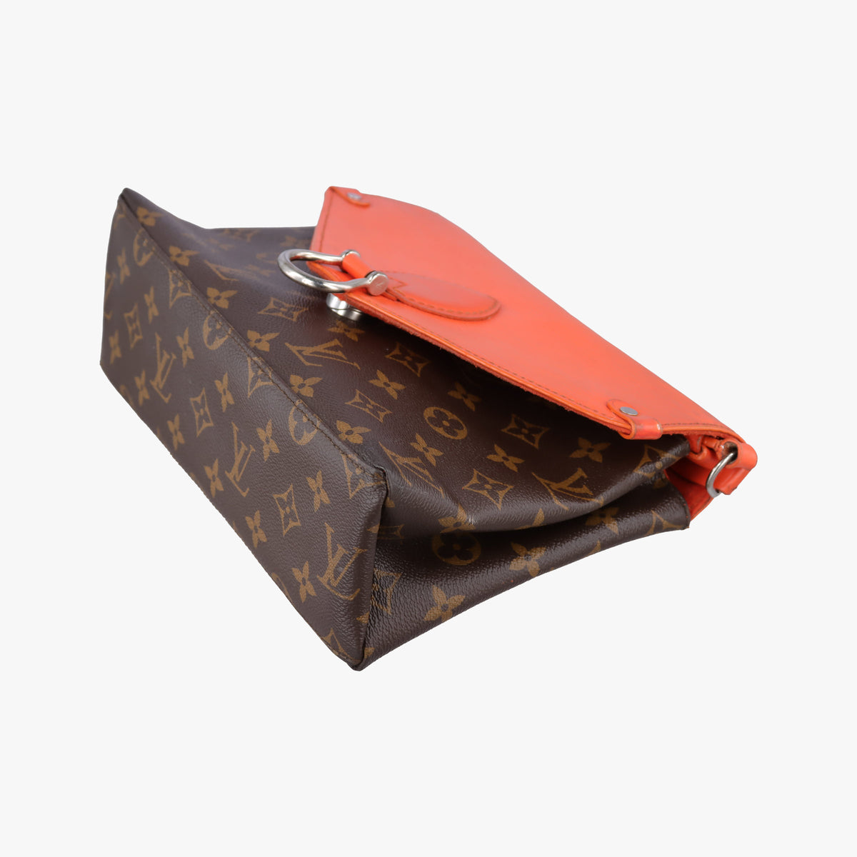 SAINT MICHEL Monogram/Brown x Orange Monogram Canvas×epi CA1137サンミシェル モノグラム/ブラウン x オレンジ モノグラムキャンバス×エピ CA1137