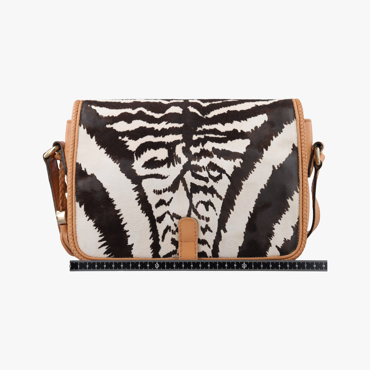 Marrakech zebra print Beige x Black x White ponyhair×Leather 257024 F010811864マラケシュ ゼブラプリント ベージュ×ブラック×ホワイト ハラコ×レザー 257024 F010811864