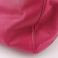 Pre-owned Yves Saint Laurent CLASSIC DUFFEL Rose Leather 314704 shoulderbag | stylenewstar
