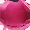 Pre-owned Yves Saint Laurent CLASSIC DUFFEL Rose Leather 314704 shoulderbag | stylenewstar