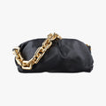 THE Chain Pouch Black lambskin B08983362Qザ チェーン ポーチ ブラック ラムスキン B08983362Q