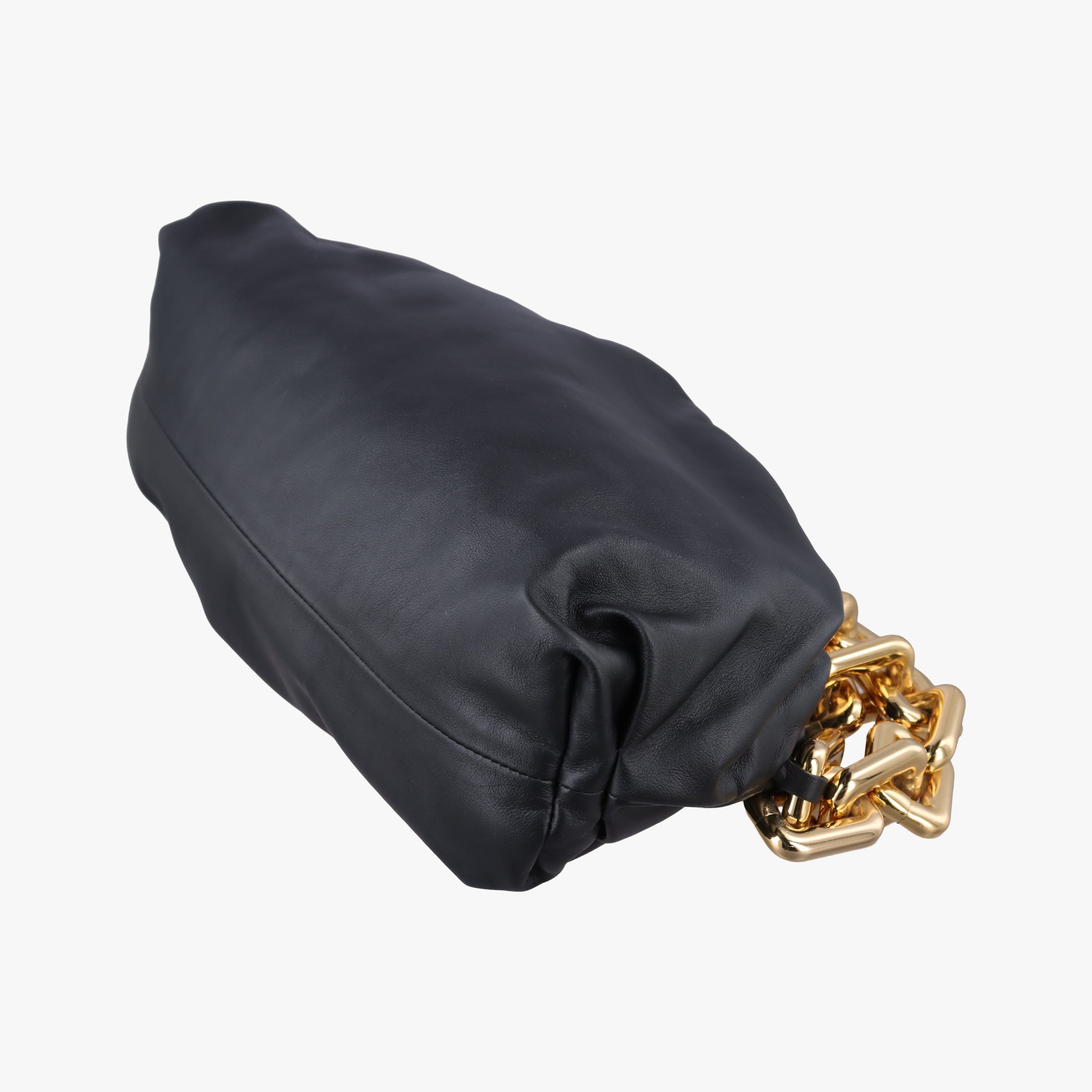 THE Chain Pouch Black lambskin B08983362Qザ チェーン ポーチ ブラック ラムスキン B08983362Q