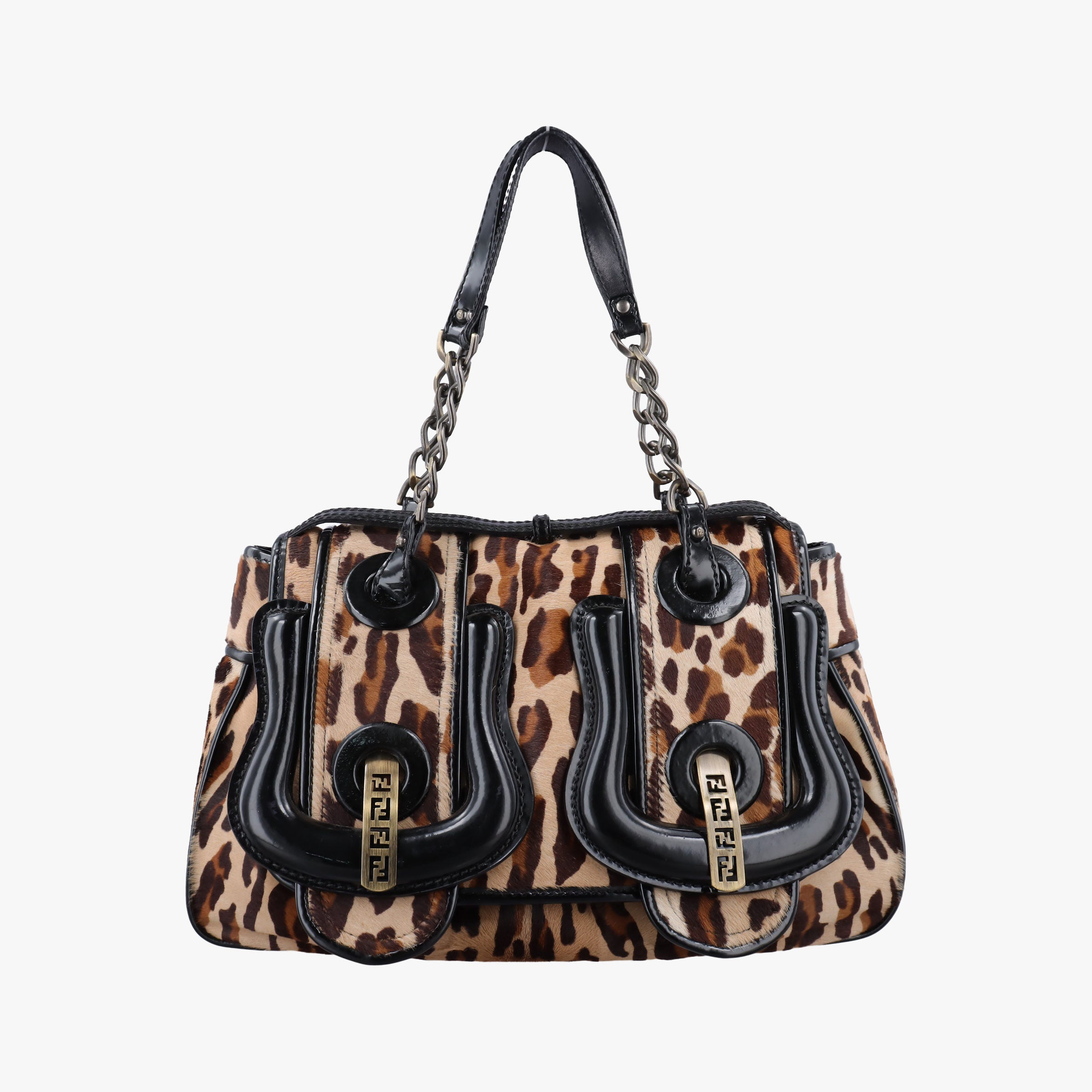 B Bag Brown pony hair 8BN165 2305/8BN165/CXM/069Bバッグ ブラウン ハラコ 8BN165 2305/8BN165/CXM/069