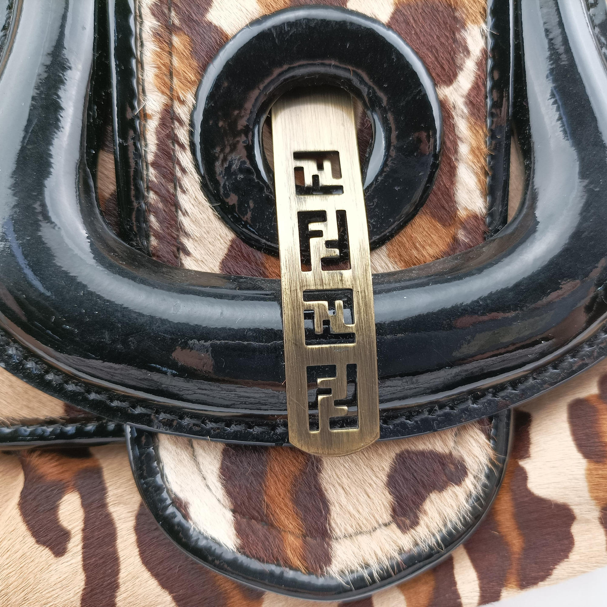 B Bag Brown pony hair 8BN165 2305/8BN165/CXM/069Bバッグ ブラウン ハラコ 8BN165 2305/8BN165/CXM/069