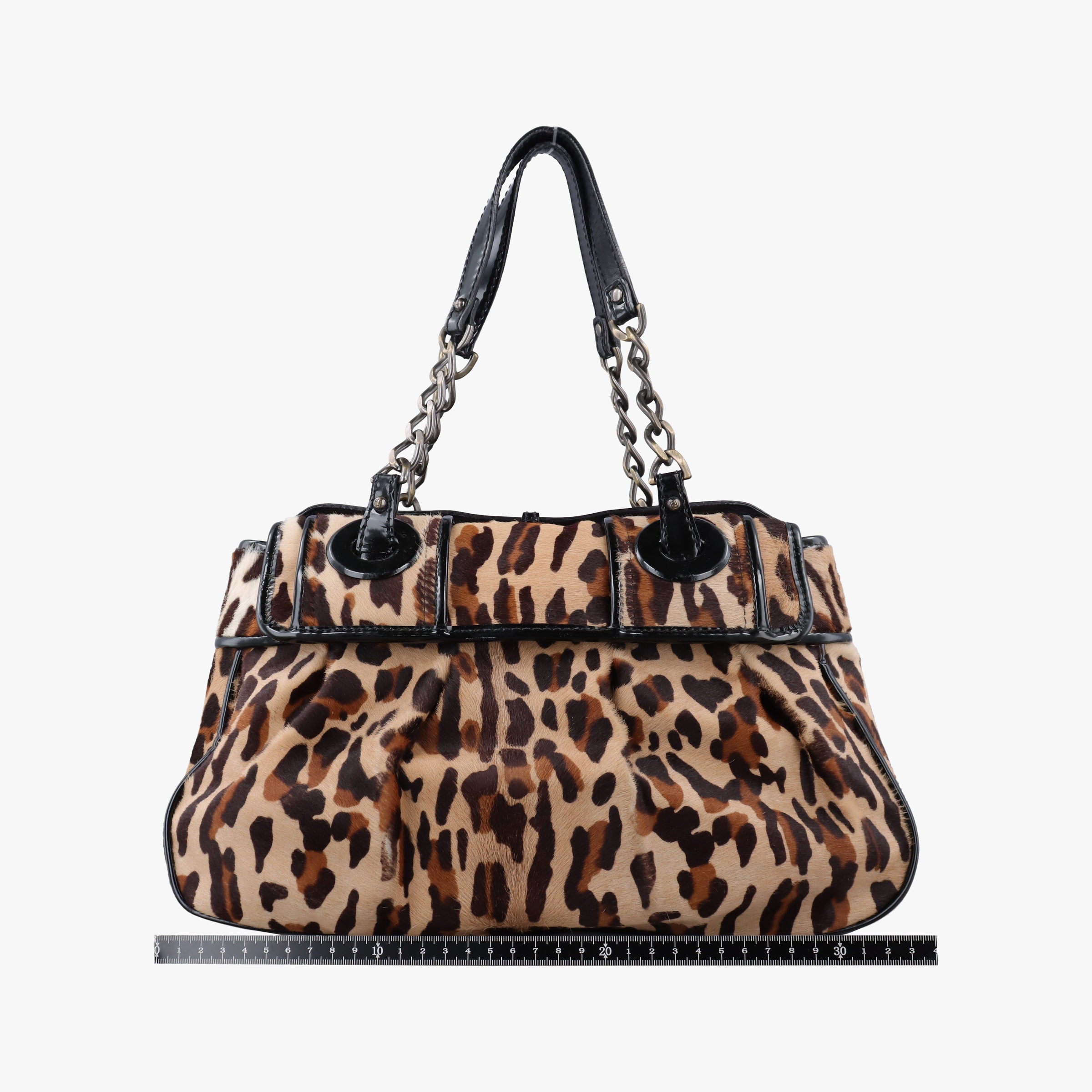 B Bag Brown pony hair 8BN165 2305/8BN165/CXM/069Bバッグ ブラウン ハラコ 8BN165 2305/8BN165/CXM/069