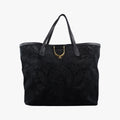 Goldmark Top Handle Black Suede 305585 D012707322ゴールドマークトップハンドル ブラック スエード 305585 D012707322