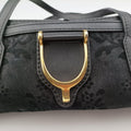 Goldmark Top Handle Black Suede 305585 D012707322ゴールドマークトップハンドル ブラック スエード 305585 D012707322
