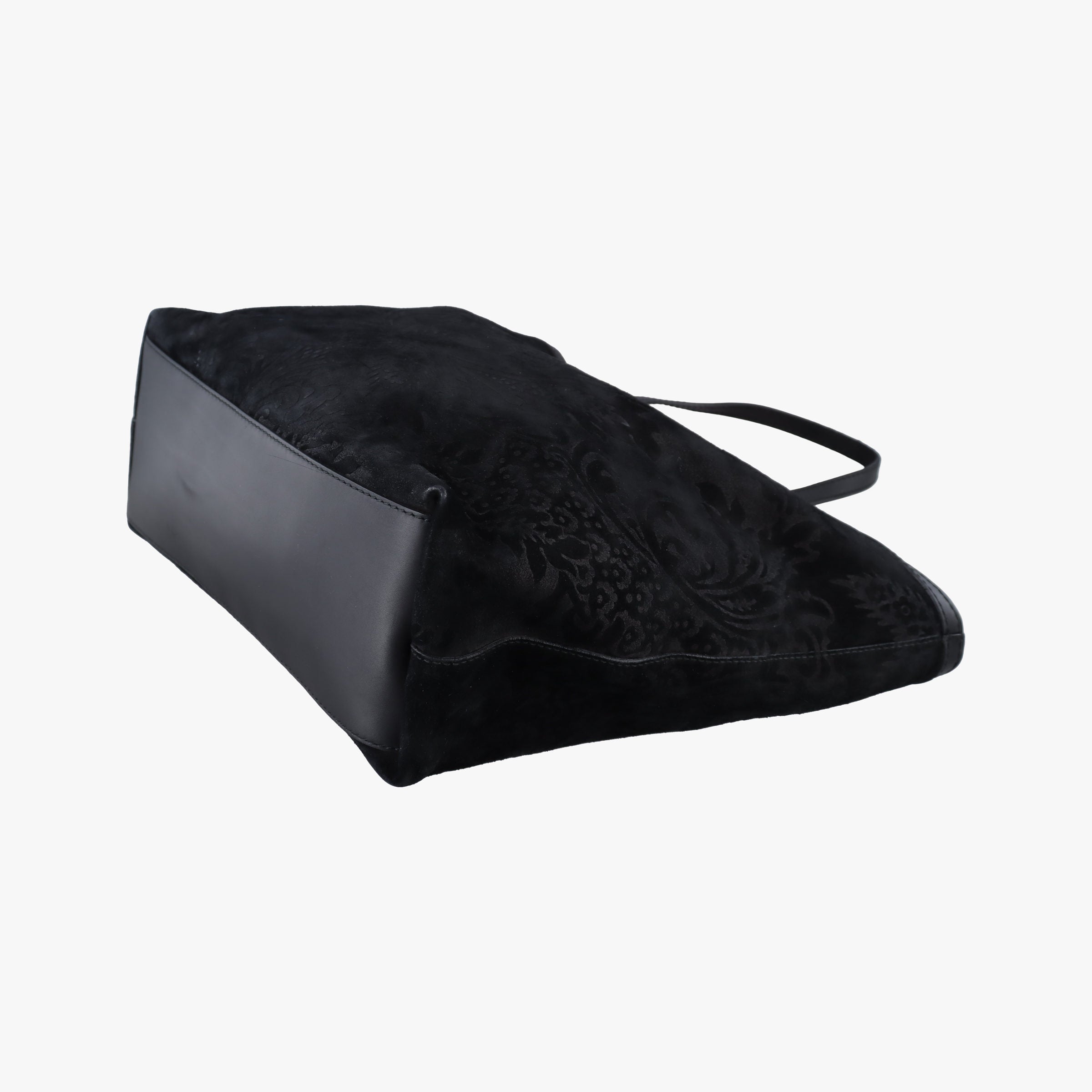 Goldmark Top Handle Black Suede 305585 D012707322ゴールドマークトップハンドル ブラック スエード 305585 D012707322