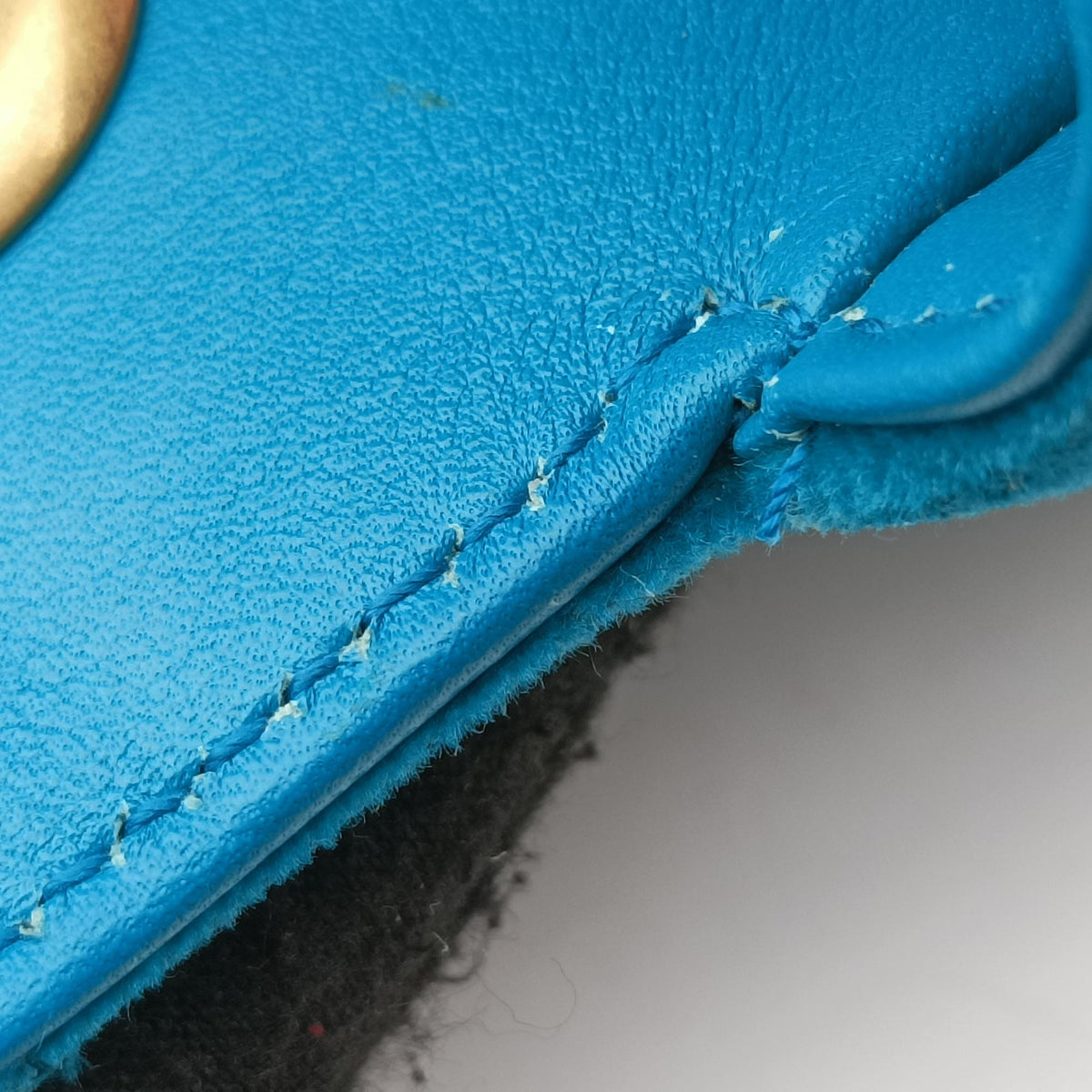 GG Marmont Blue velour 443497 F022343874GGマーモント ブルー ベロア 443497 F022343874