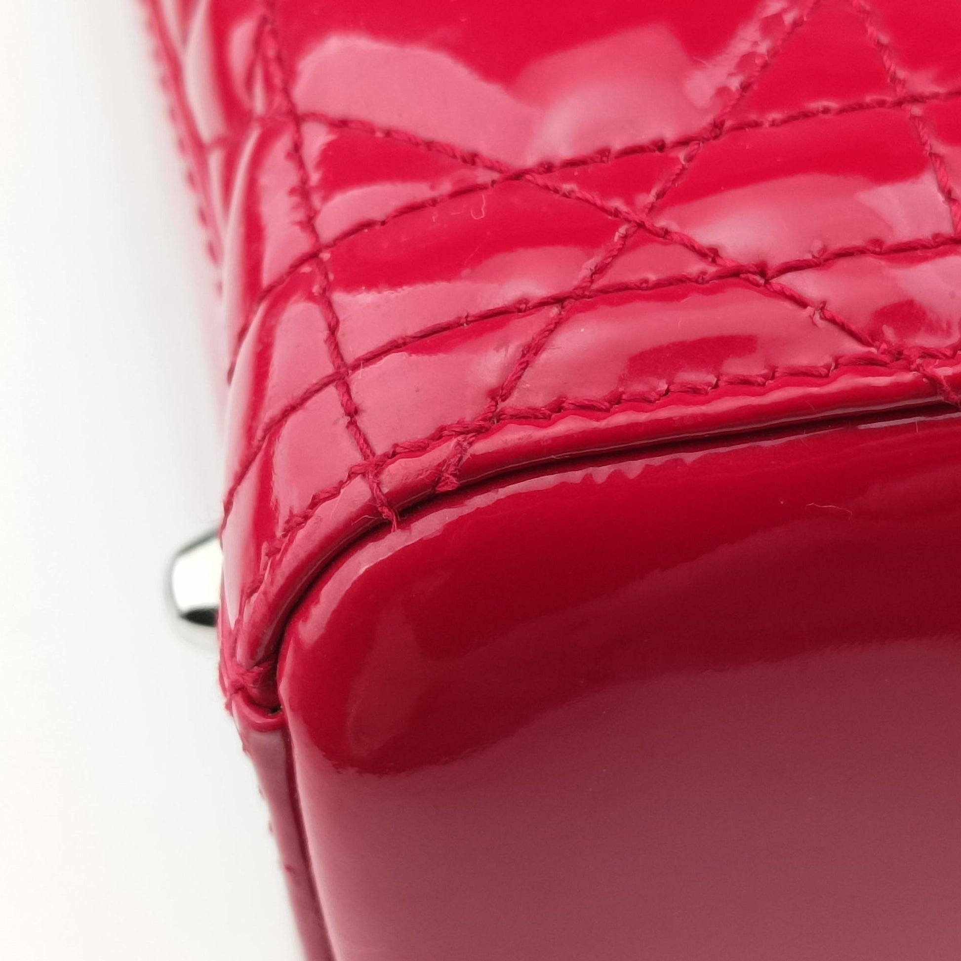 Lady Dior Red patent 16-BO-0152レディディオール レッド パテント 16-BO-0152