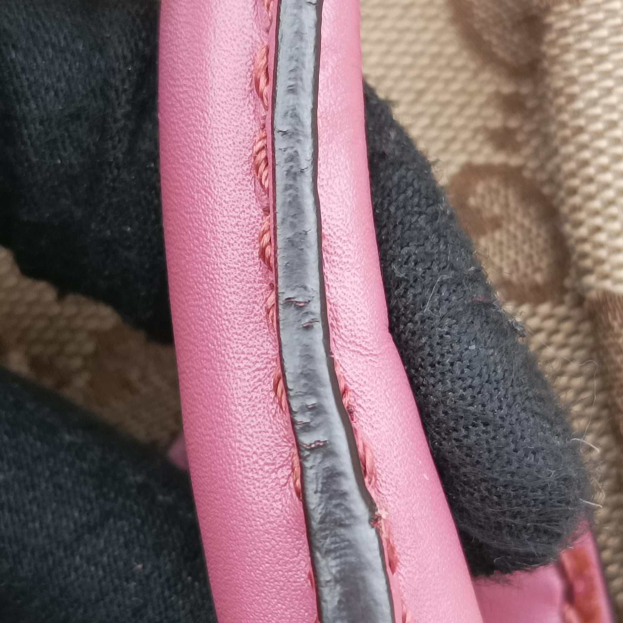 Sukey Beige × Pink Canvas×Leather 247902 H013146544スーキー ベージュ x ピンク キャンバス×レザー 247902 H013146544