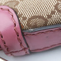 Sukey Beige × Pink Canvas×Leather 247902 H013146544スーキー ベージュ x ピンク キャンバス×レザー 247902 H013146544