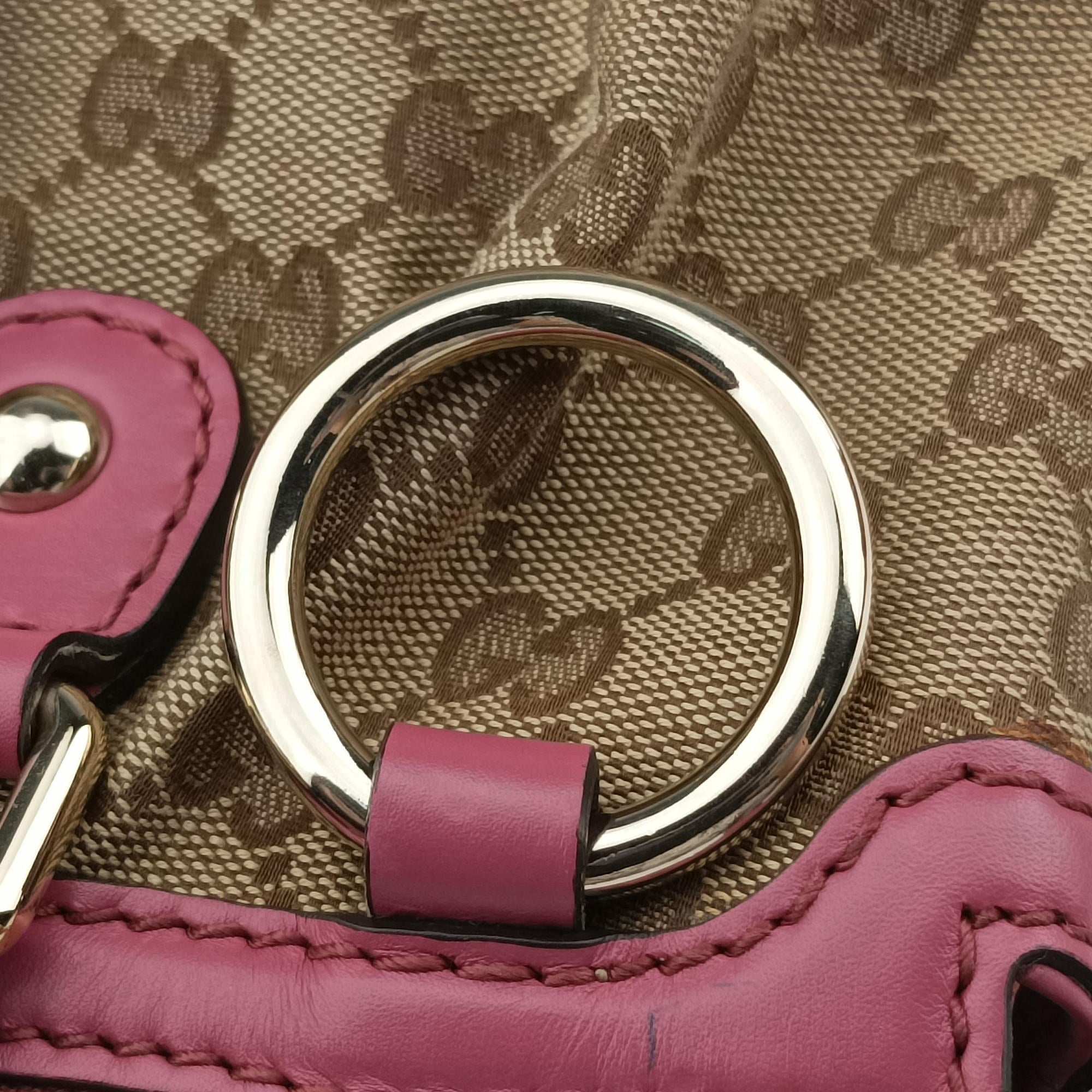 Sukey Beige × Pink Canvas×Leather 247902 H013146544スーキー ベージュ x ピンク キャンバス×レザー 247902 H013146544