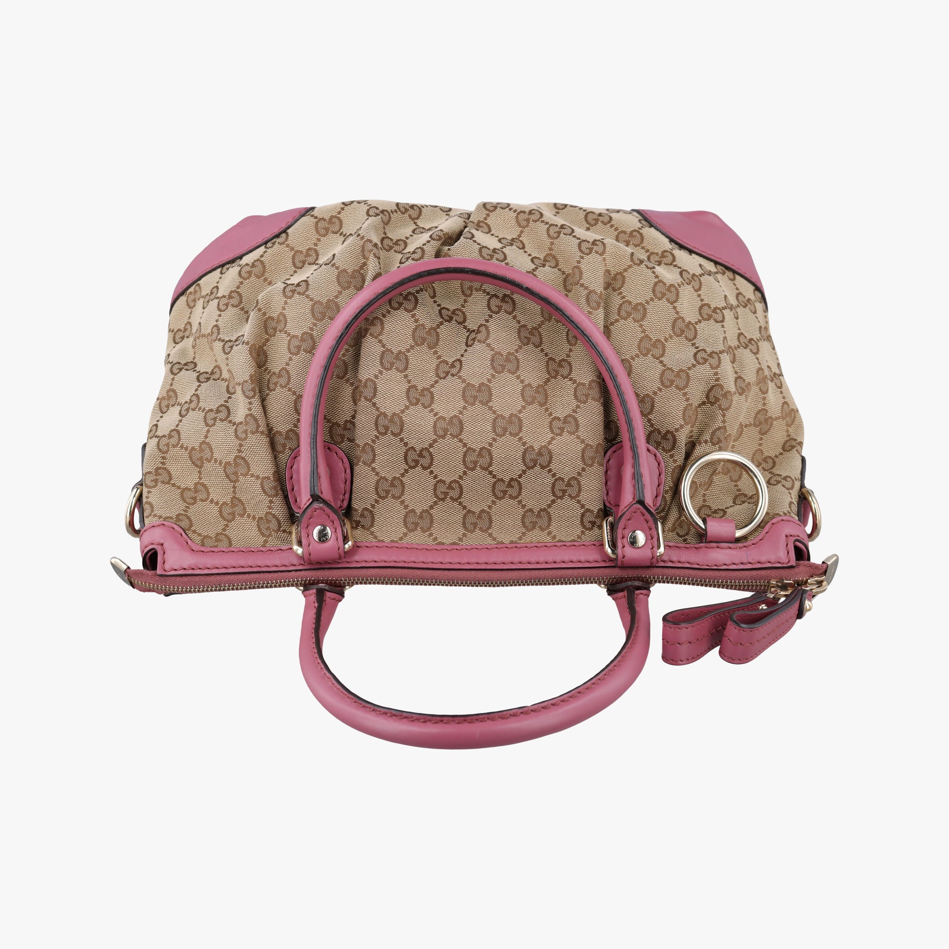 Sukey Beige × Pink Canvas×Leather 247902 H013146544スーキー ベージュ x ピンク キャンバス×レザー 247902 H013146544