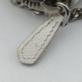 Triangle Logo Plate White SAFFIANO Leather 1NR015 234トライアングルロゴ ホワイト サフィアーノレザー 1NR015 234
