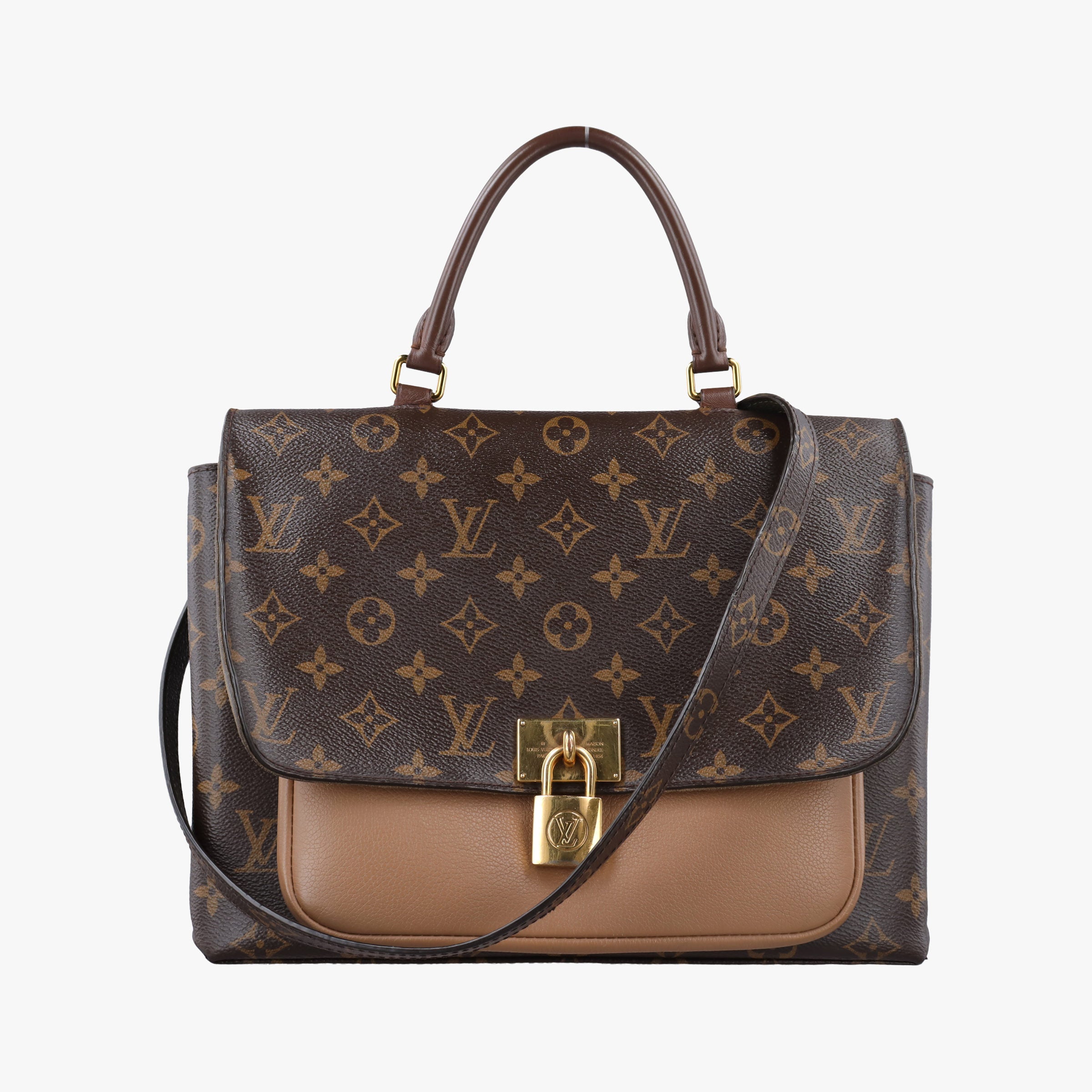 MARIGNAN brown×SESAME Monogram Canvas×calf leather M44259 FL2188マリニャン モノグラム/ブラウン×セサミ モノグラムキャンバス×カーフレザー M44259 FL2188
