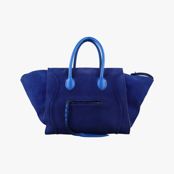 Luggage Square Phantom Blue suede S-NA-1101ラゲージスクエアファントム ブルー スエード S-NA-1101