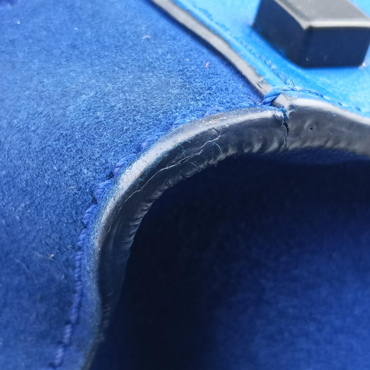 Luggage Square Phantom Blue suede S-NA-1101ラゲージスクエアファントム ブルー スエード S-NA-1101