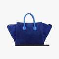 Luggage Square Phantom Blue suede S-NA-1101ラゲージスクエアファントム ブルー スエード S-NA-1101