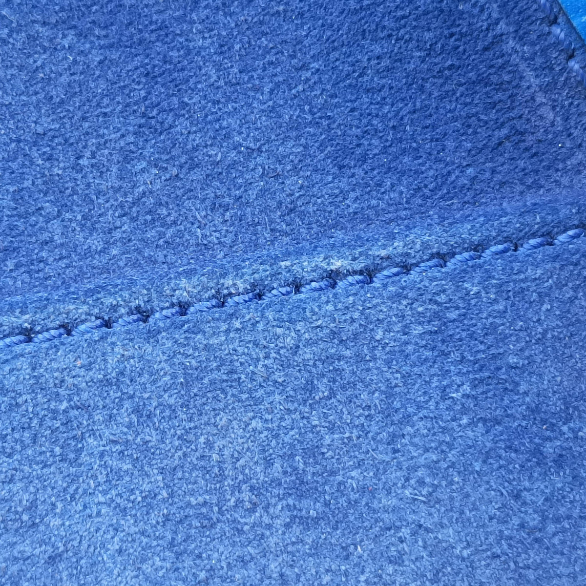 Luggage Square Phantom Blue suede S-NA-1101ラゲージスクエアファントム ブルー スエード S-NA-1101