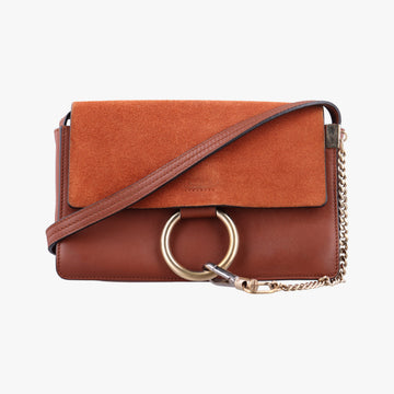 FAYE Brown Suede × leather 01-17-68-65フェイ ブラウン スエード×レザー 01-17-68-65