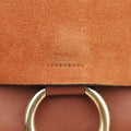 FAYE Brown Suede × leather 01-17-68-65フェイ ブラウン スエード×レザー 01-17-68-65