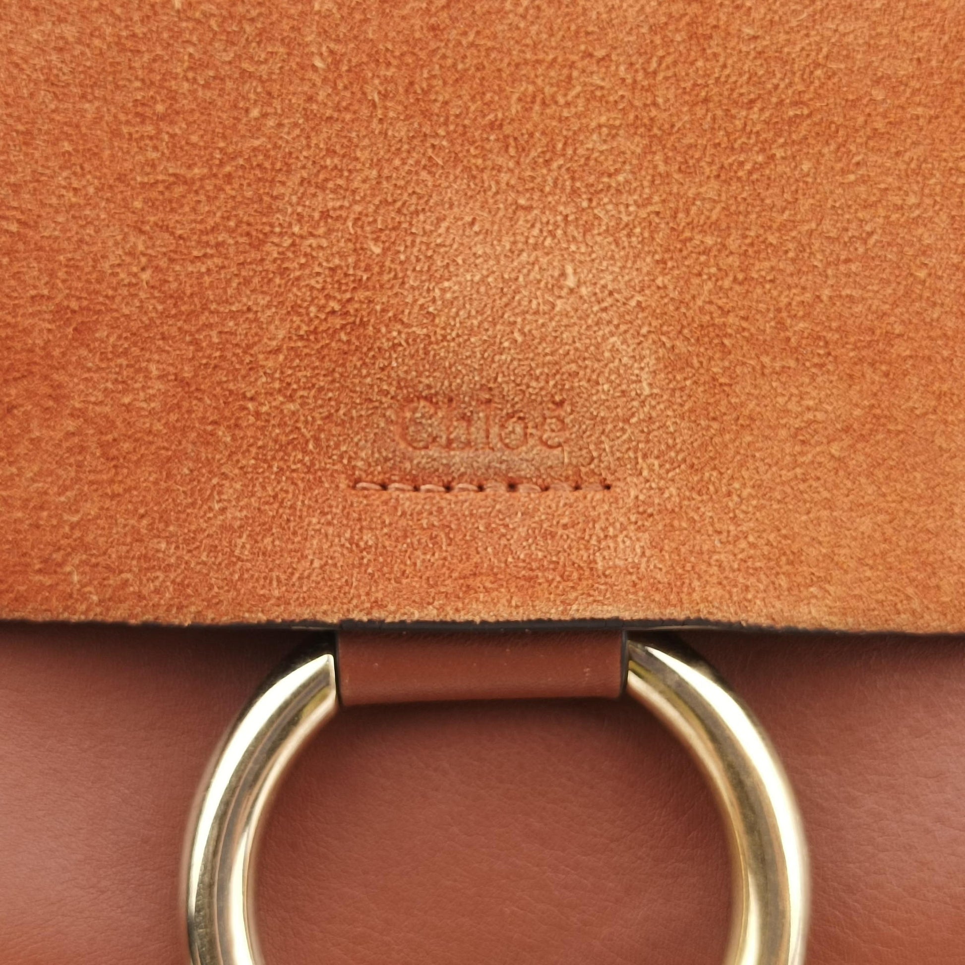 FAYE Brown Suede × leather 01-17-68-65フェイ ブラウン スエード×レザー 01-17-68-65