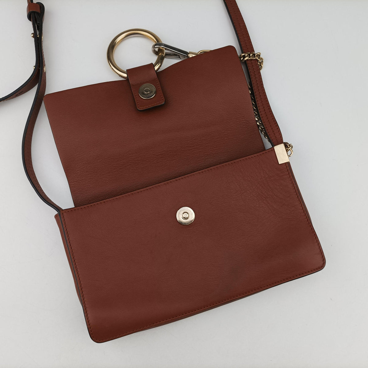 FAYE Brown Suede × leather 01-17-68-65フェイ ブラウン スエード×レザー 01-17-68-65