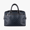 Porte-Documents Business Cobalt×Noir Damier canvas N41347 FL0164ポルトドキュマン ビジネス コバルト×ノワール ダミエ キャンバス N41347 FL0164
