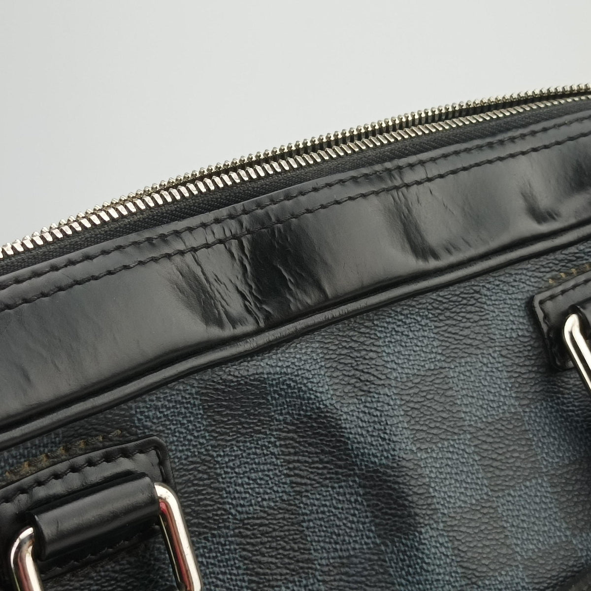 Porte-Documents Business Cobalt×Noir Damier canvas N41347 FL0164ポルトドキュマン ビジネス コバルト×ノワール ダミエ キャンバス N41347 FL0164