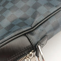 Porte-Documents Business Cobalt×Noir Damier canvas N41347 FL0164ポルトドキュマン ビジネス コバルト×ノワール ダミエ キャンバス N41347 FL0164