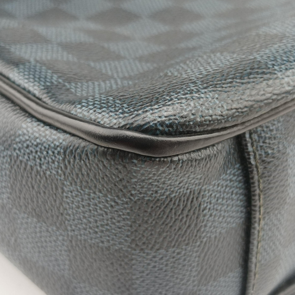 Porte-Documents Business Cobalt×Noir Damier canvas N41347 FL0164ポルトドキュマン ビジネス コバルト×ノワール ダミエ キャンバス N41347 FL0164