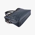 Porte-Documents Business Cobalt×Noir Damier canvas N41347 FL0164ポルトドキュマン ビジネス コバルト×ノワール ダミエ キャンバス N41347 FL0164