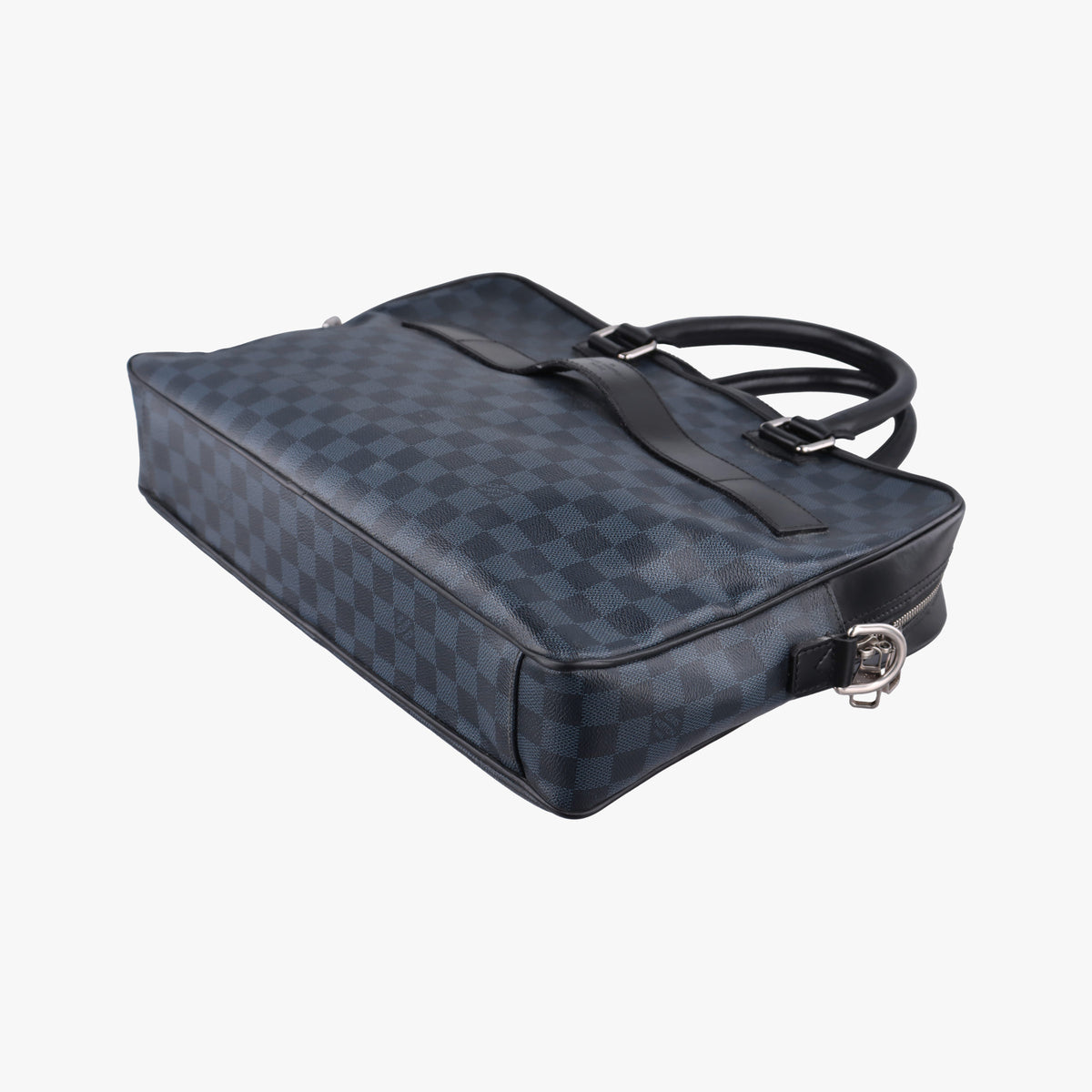 Porte-Documents Business Cobalt×Noir Damier canvas N41347 FL0164ポルトドキュマン ビジネス コバルト×ノワール ダミエ キャンバス N41347 FL0164