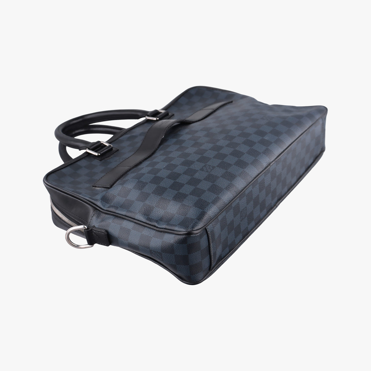 Porte-Documents Business Cobalt×Noir Damier canvas N41347 FL0164ポルトドキュマン ビジネス コバルト×ノワール ダミエ キャンバス N41347 FL0164