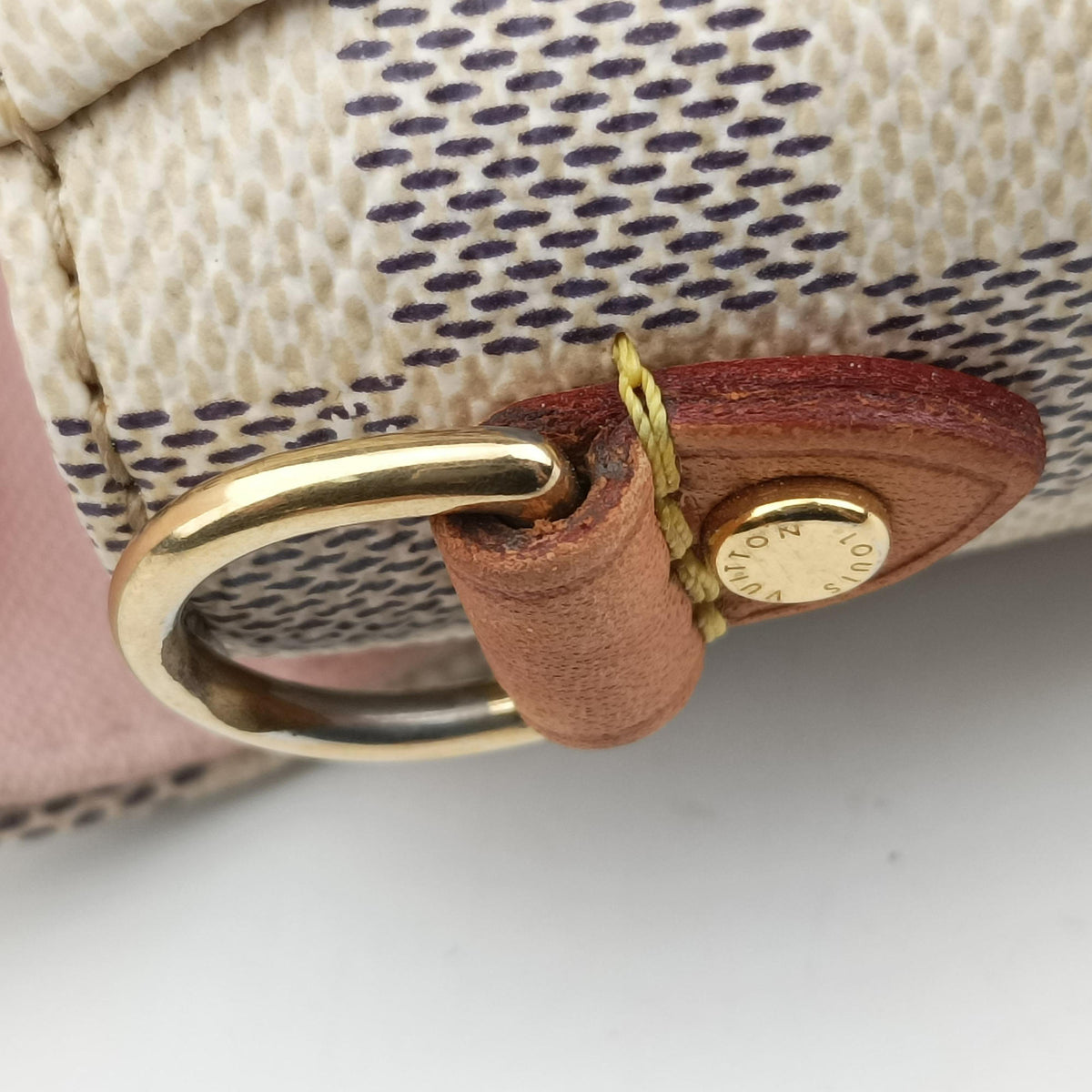Vintage Louis Vuitton CROISETTE Azur Damier Canvas N41581 shoulderbag | stylenewstar