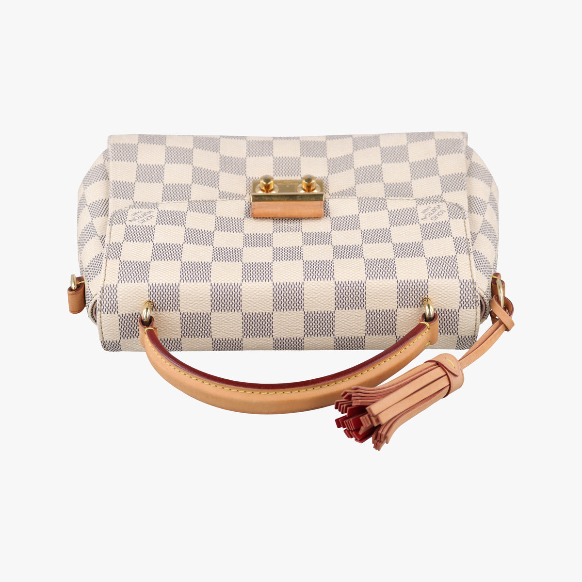 Vintage Louis Vuitton CROISETTE Azur Damier Canvas N41581 shoulderbag | stylenewstar