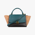 Trapeze Green × Brown × Orange leather S-CU-1196トラペーズミディアム グリーン × ブラウン × オレンジ レザー S-CU-1196