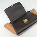 Trapeze Green × Brown × Orange leather S-CU-1196トラペーズミディアム グリーン × ブラウン × オレンジ レザー S-CU-1196