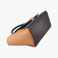 Trapeze Green × Brown × Orange leather S-CU-1196トラペーズミディアム グリーン × ブラウン × オレンジ レザー S-CU-1196
