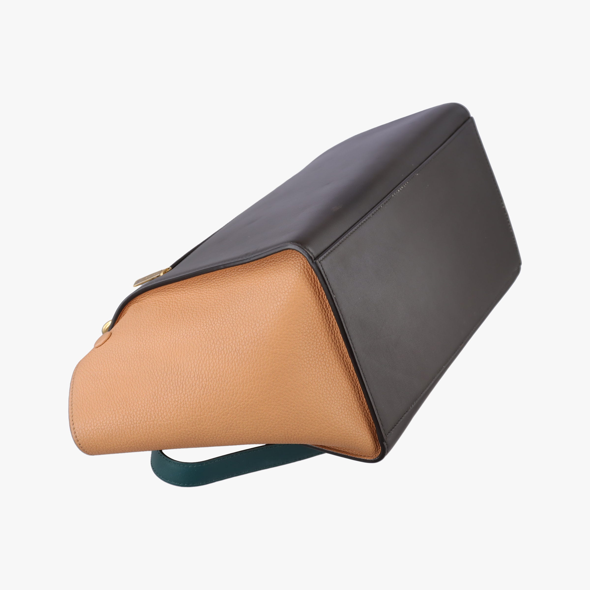 Trapeze Green × Brown × Orange leather S-CU-1196トラペーズミディアム グリーン × ブラウン × オレンジ レザー S-CU-1196