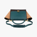 Trapeze Green × Brown × Orange leather S-CU-1196トラペーズミディアム グリーン × ブラウン × オレンジ レザー S-CU-1196