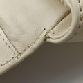 Pre-owned Gucci Tassel Handmade Medium Flap White Leather 263954 shoulderbag | stylenewstar