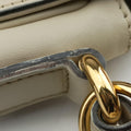 Pre-owned Gucci Tassel Handmade Medium Flap White Leather 263954 shoulderbag | stylenewstar