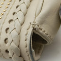 Pre-owned Gucci Tassel Handmade Medium Flap White Leather 263954 shoulderbag | stylenewstar
